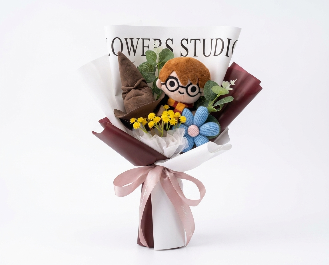 Ramo de Flores con Peluches