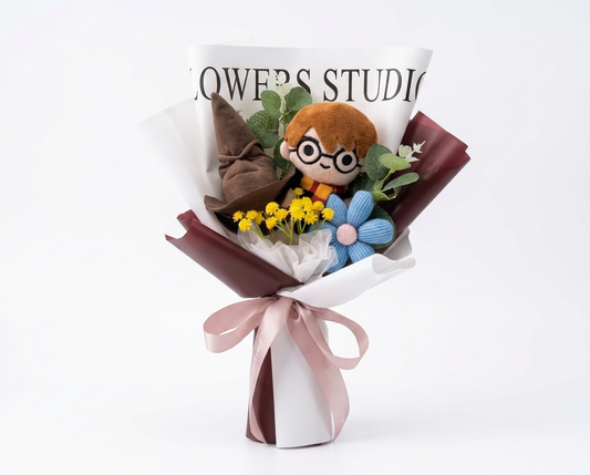 Ramo de Flores con Peluches