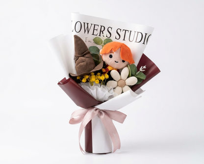 Ramo de Flores con Peluches